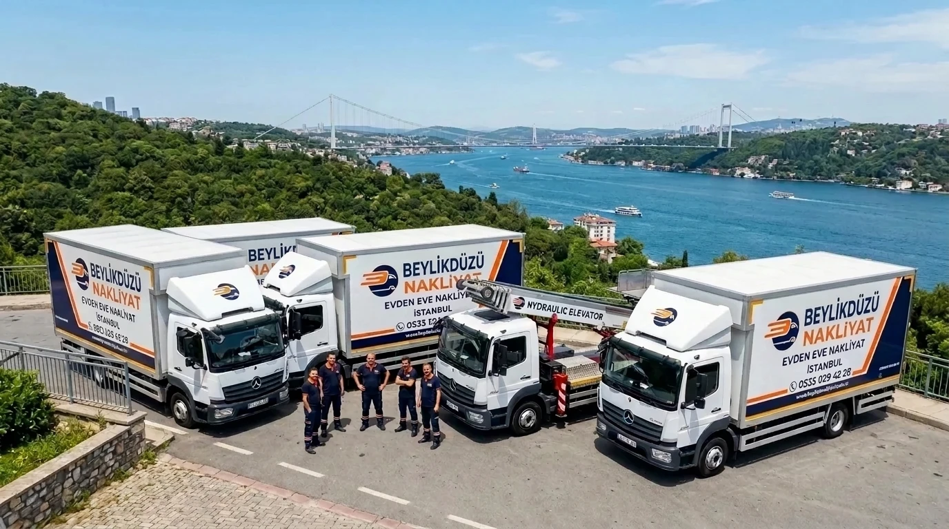 Beylikdüzü Nakliyat Geniş Araç Filosu ve Asansörlü Kamyonlar